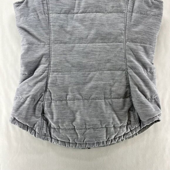 The North Face Jacket Womens Size S Pseudio Vest Puffer Full Zip Heather Gray - Picture 7 of 9